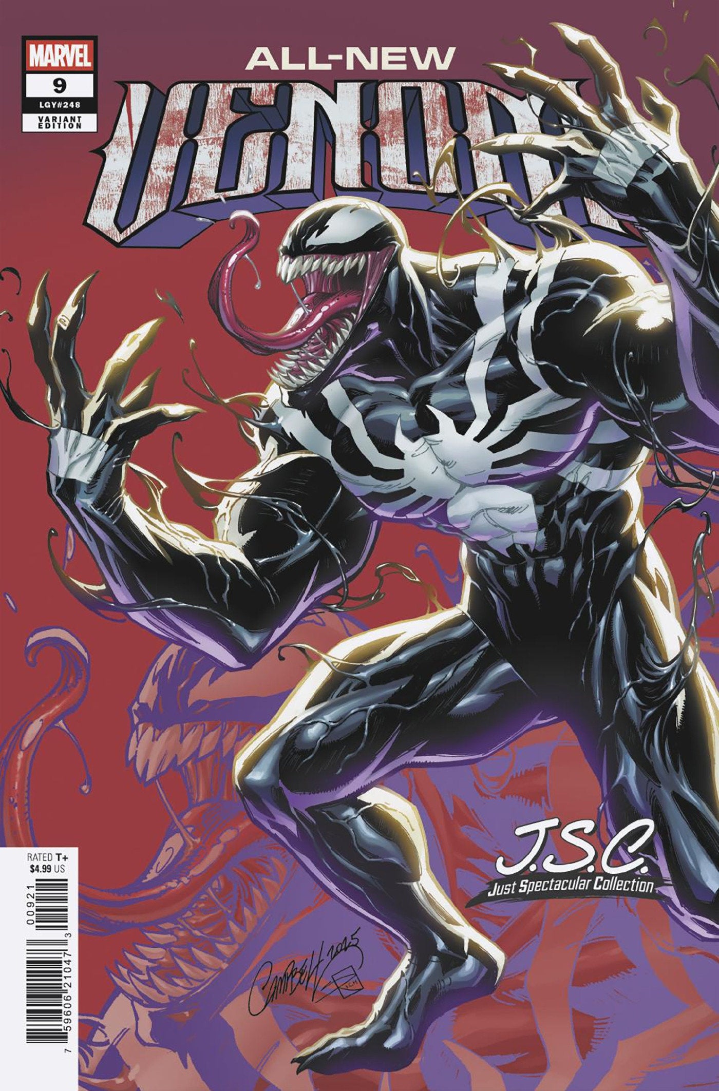 All-New Venom #9 J. Scott Campbell Cover – Comics Etc.