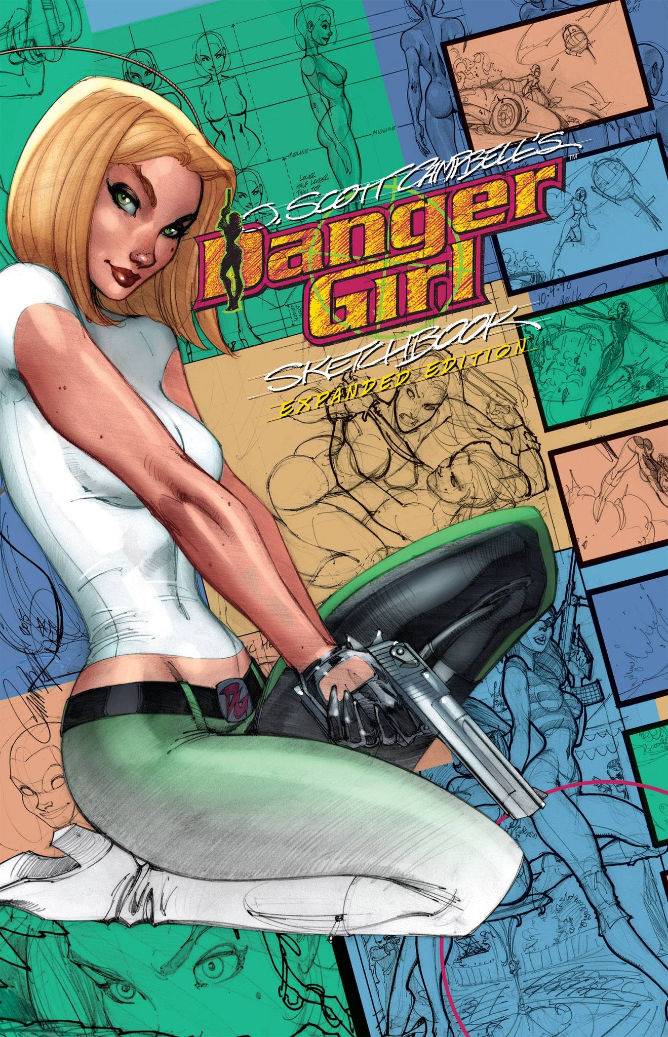 Danger Girl Sketchbook Expanded Edition HC