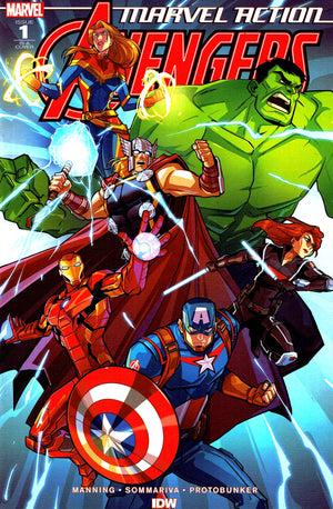 Marvel Action: Avengers (2018) #01 Sara Pitre-Durocher Variant