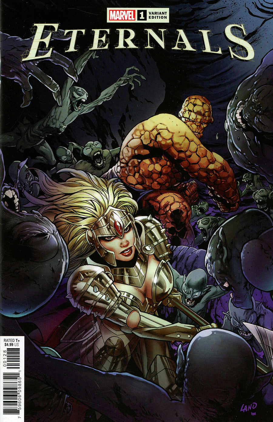 Eternals (2021) #01 Greg Land Cover – Comics Etc.