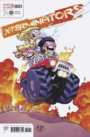 X-Terminators (2022) #1 Skottie Young Cover