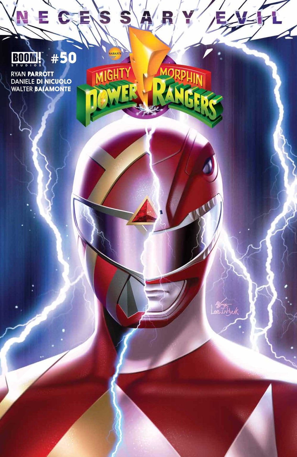 Mighty Morphin Power Rangers #50 In-hyuk Lee Variant