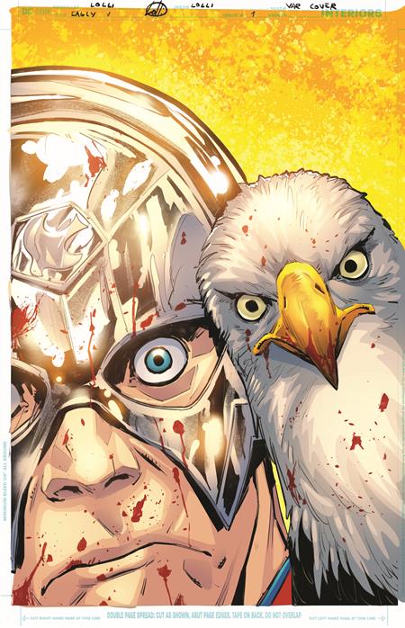 Peacemaker Presents The Vigilante Eagly Double Feature #1 (OF 5) 1:25 Matteo Lolli Card Stock Variant