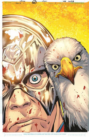 Peacemaker Presents The Vigilante Eagly Double Feature #1 (OF 5) 1:25 Matteo Lolli Card Stock Variant