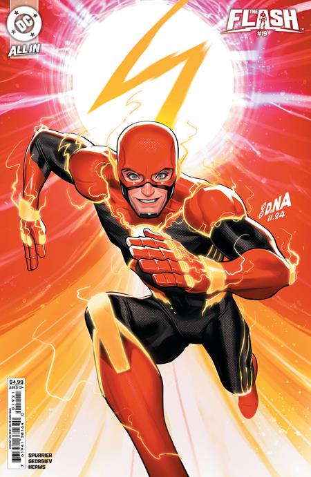 Flash #19 David Nakayama Card Stock Cover