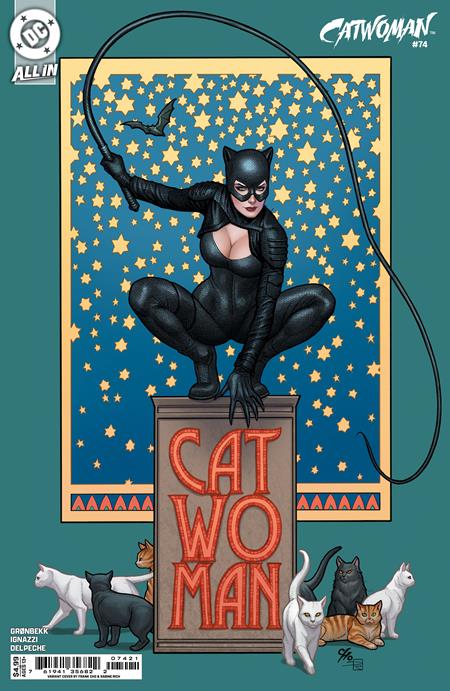 Catwoman #74 Frank Cho Card Stock Cover