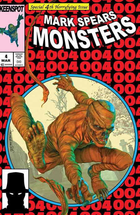 Mark Spears Monsters #4 ASM #300 Homage Cover