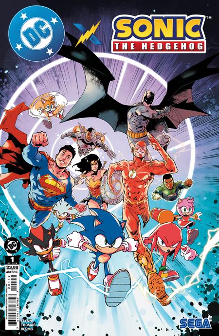 Dc X Sonic The Hedgehog #1 (OF 5) Second Print