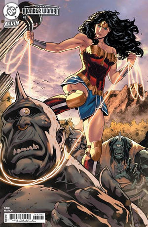 Wonder Woman #21  1:25 Lucas Meyer  Card Stock Variant