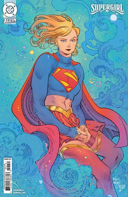 Supergirl #1  1:25 Bilquis Evely  Card Stock Variant