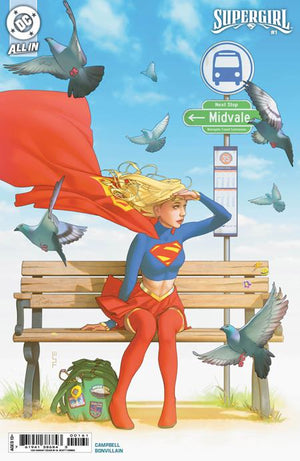 Supergirl #1  1:50 W Scott Forbes  Card Stock Variant