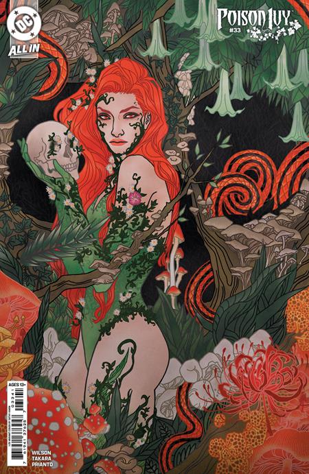 Poison Ivy #33  1:25 Cathy Kwan  Card Stock Variant