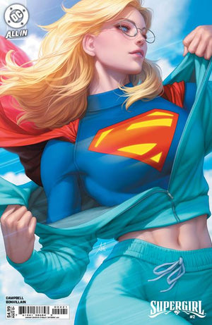 Supergirl #2 Stanley Artgerm Lau  Card Stock Cover