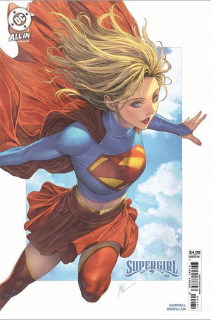 Supergirl #2 Homare  Card Stock Cover
