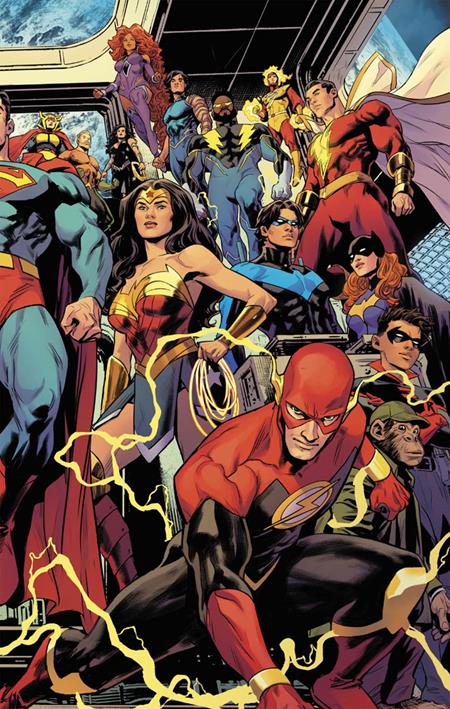 Justice League Unlimited #8 1:25 Travis Moore Card Stock Variant