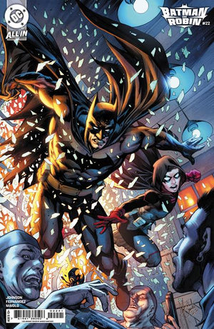 Batman And Robin #22  1:25 Marco Santucci  Card Stock Variant