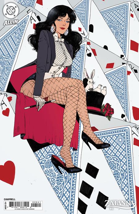 Zatanna #5 (OF 6)  1:25 Zoe Thorogood  Card Stock Variant