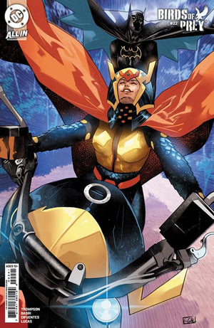 Birds Of Prey #22  1:25 Edwin Galmon  Card Stock Variant