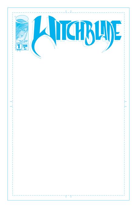 Witchblade #1 Facsimile Edition Blank Sketch Cover