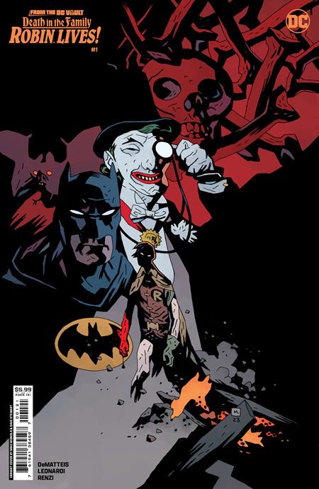 From the DC Vault: Death in the Family – Robin Lives #1 Mignola Cover
