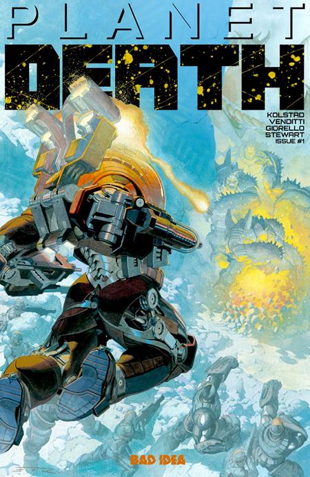 Planet Death #1 (OF 4) 1:20 Essad Ribic Variant