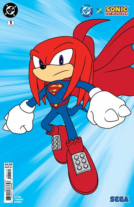Dc X Sonic The Hedgehog #1 (OF 5) Fourth Print