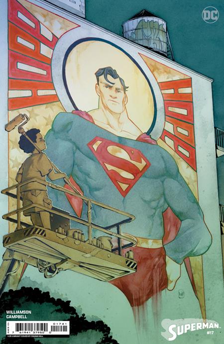 Superman #17 1:25 Chuma Hill Card Stock Variant