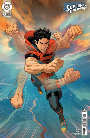 Superman Unlimited #4 1:25 Ryan Benjamin Card Stock Variant