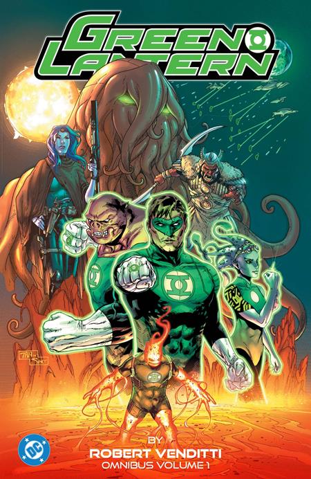 Green Lantern By Robert Venditti Omnibus Hc Volume 01