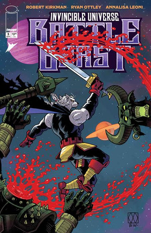 Invincible Universe Battle Beast #5 1:50 Matt Wagner & Brennan Wagner Variant