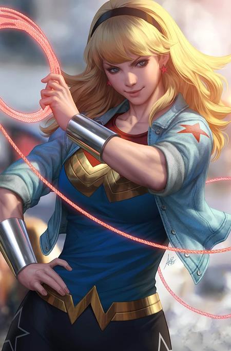 Wonder Woman #13 Stanley Artgerm Lau Card Stock Cover (ABSOLUTE Power)