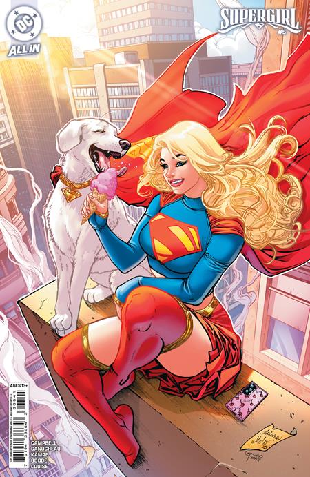 Supergirl #5  1:25 Adriana Melo  Card Stock Variant