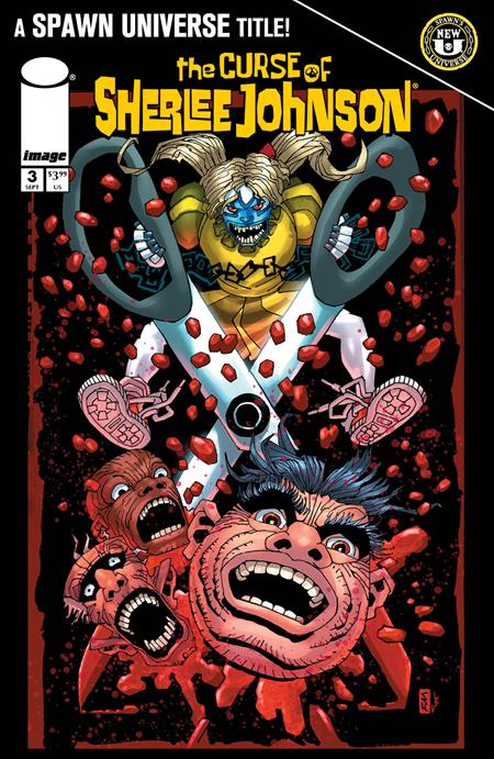 Spawn The Curse Of Sherlee Johnson #3 Frank Miller Cover