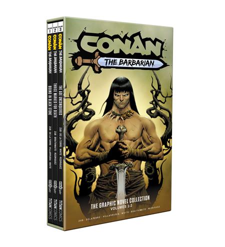 Conan The Barbarian Volume 01-03 Slipcase Set Direct Market Edition