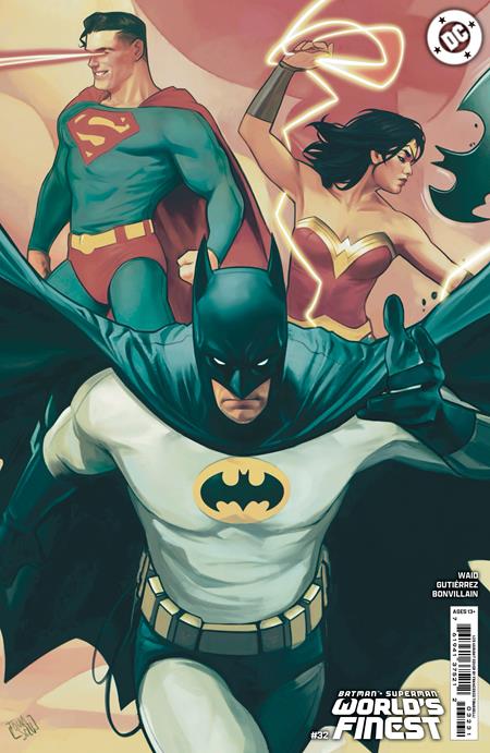 Batman Superman Worlds Finest #32  1:25 Francesco Tomaselli Card Stock Variant
