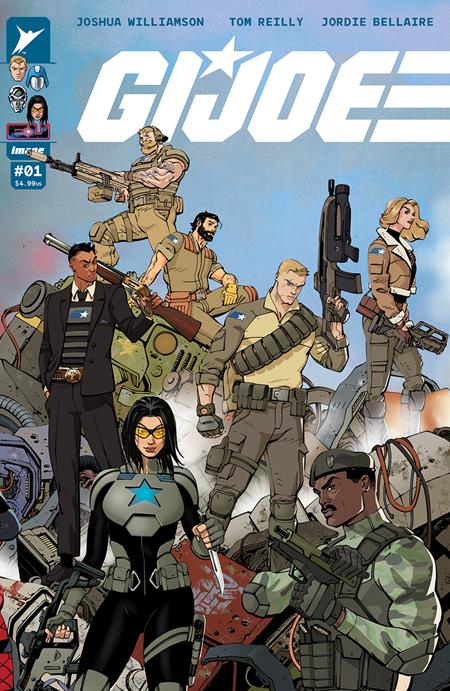 Gi Joe #1 Tom Reilly Wraparound Foil Cover
