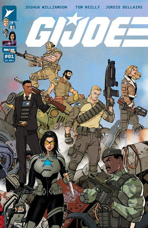 Gi Joe #1 Tom Reilly Wraparound Foil Cover