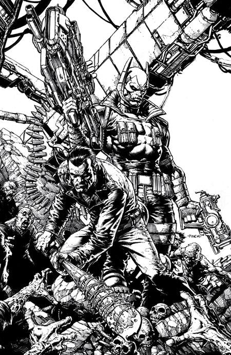 Walking Dead Deluxe #124 YoungBlood Black & White Cover