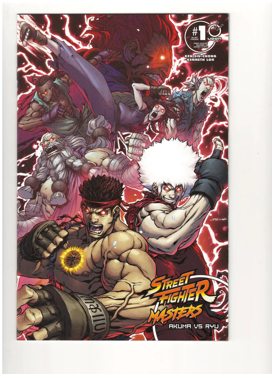 Street Fighter Masters: Akuma Vs Ryu #1 Retailer Appreciation Variant