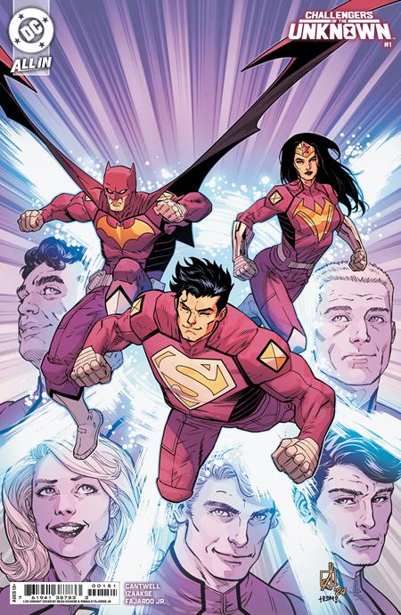 Challengers Of The Unknown #1 (OF 6) 1:25 Sean Izaakse  Card Stock Variant