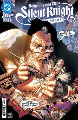 Batman Santa Claus Silent Knight Returns #3 (OF 5)