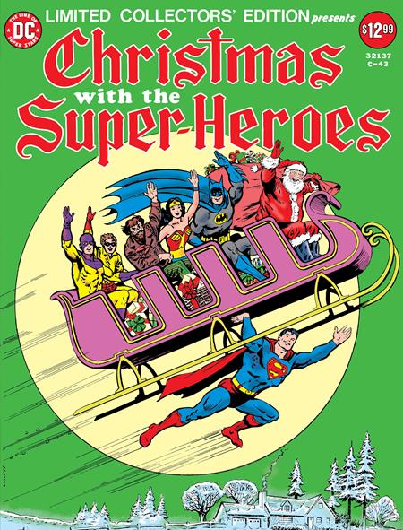 Limited Collectors Edition #43 Christmas With The Super-Heroes Facsimile Edition