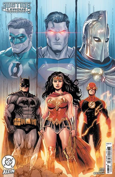 Justice League Unlimited #3  1:25 Tyler Kirkham Card Stock Variant