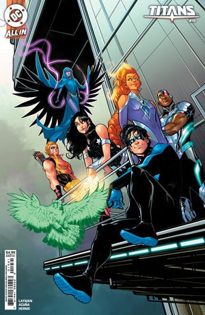 Titans #19 David Baldeon Card Stock Cover