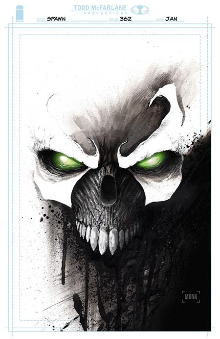 Spawn #362 Jeff Monk Virgin Cover