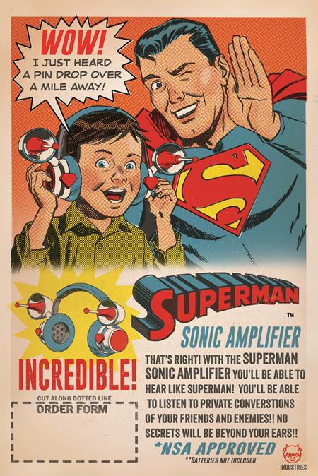Superman #23 1:25 Dave Johnson Card Stock Variant