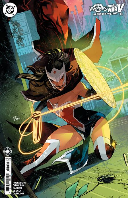 Dc Vs Vampires World War V Darkness And Light #1 (ONE Shot) Edwin Galmon Cover
