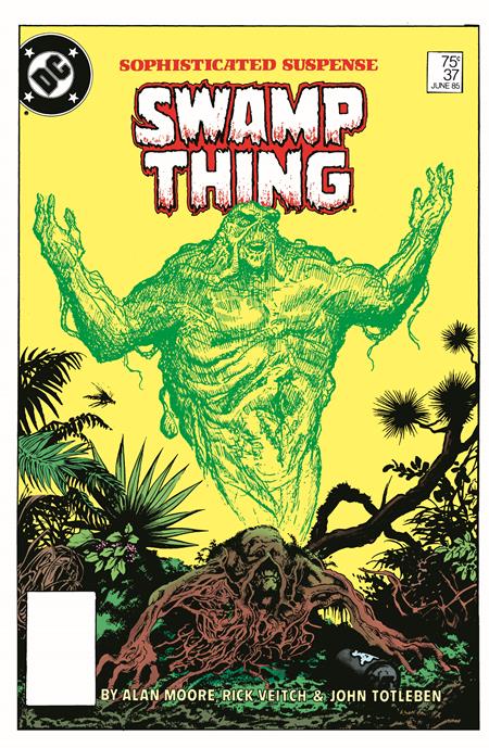 Saga Of The Swamp Thing #37 Facsimile Edition Stephen R Bissette & John Totleben  Foil Cover