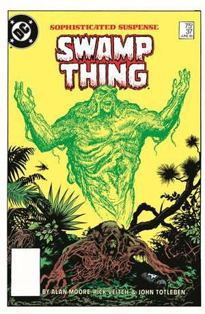 Saga Of The Swamp Thing #37 Facsimile Edition Stephen R Bissette & John Totleben  Foil Cover
