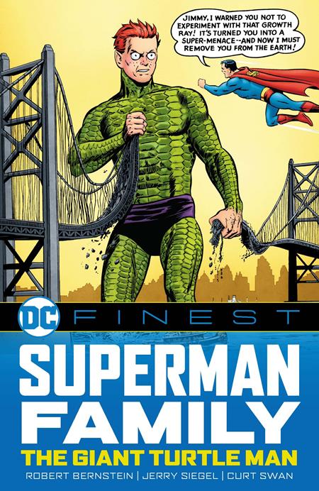 Dc Finest Superman Family The Giant Turtle Man